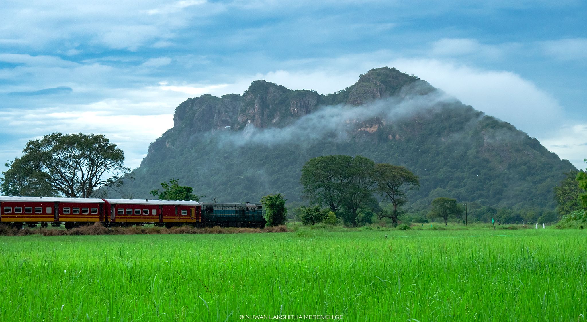 epic scenery at village