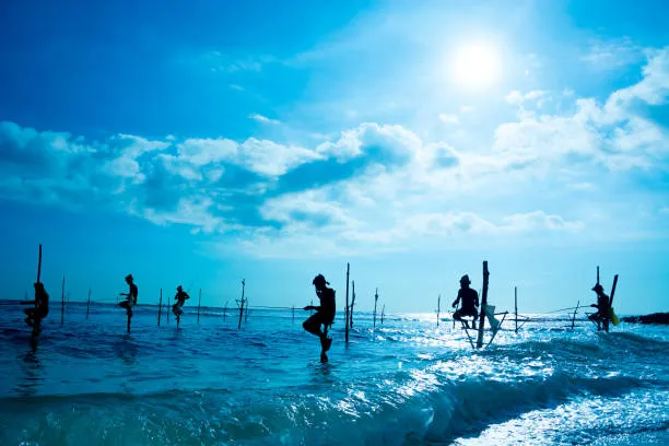 stilt fisherman